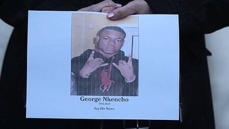 Fatal shot to back killed George Nkencho, inquest hears