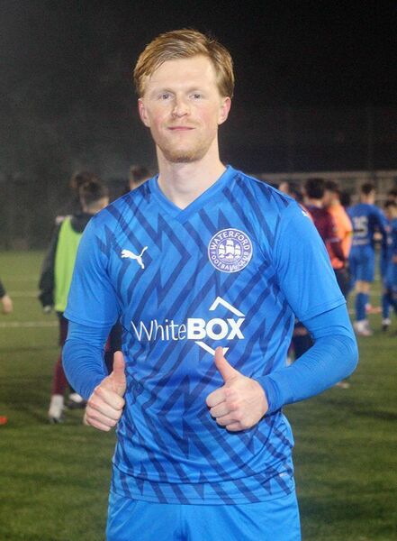 Waterford FC's new Norwegian striker Jorgen Voilas bagged a brace to help his side edge out Cobh Ramblers.