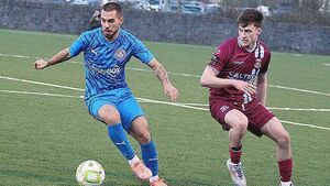 New boy Jorgen Voilas hits a brace as Blues edge out Cobh