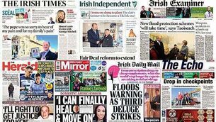 What the papers say: Saturday's front pages What the papers say: Saturday's front pages