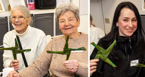 In Photos: St Brigid's Cross workshops at Waterford Volunteer Centre and Central Library