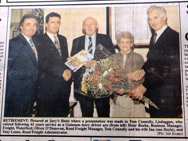 From The Archive sees Waterford News &amp; Star photographer, Joe Evans, go through the newspaper records to pick out photos from Waterford's past