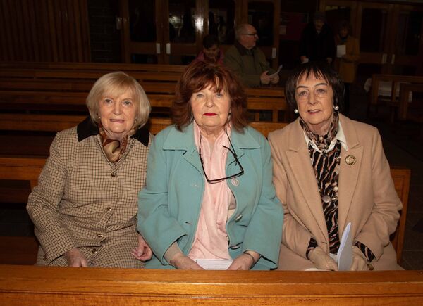 Attending were Caramle Dalton, Helen Walker and Marie Quinlan. photo: John Power