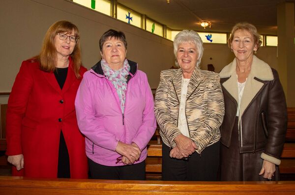 Attending were Camilla Hayes, Margaret Stenson, Eileen Daniels and Catherine Kavanagh. photo: John Power