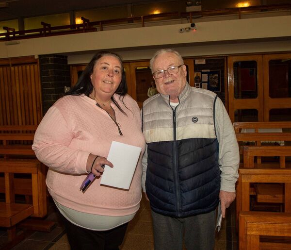 Attending were Suzie Moran and William Hearne. Photo: John Power