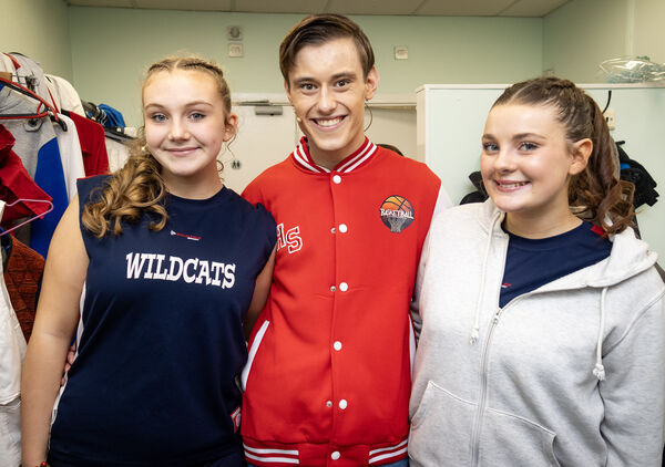  Back stage at Garter Lane for David Hennessy Stage School production of High School Musical. Photo: Joe Evans