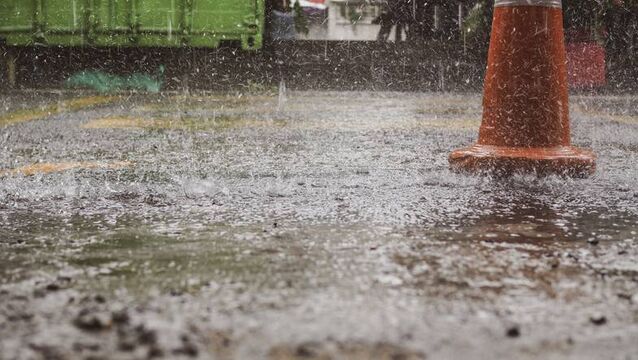 <p>A status orange severe weather warning for rain came into effect from 9am and will remain in place until 9am on Friday. Stock Image. </p>