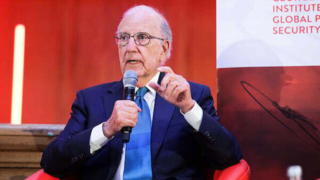 Bertie Ahern says it 'is not clear to him' what George Mitchell is being accused of in Epstein files