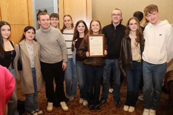 Mayor of Waterford City &amp; County Cllr Seamus Ryan held a reception at City Hall for Waterford Pantomime Society for their 40th Anniversary. Photo: Joe Evans