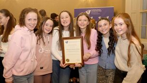 <p>Mayor of Waterford City &amp; County Cllr Seamus Ryan held a reception at City Hall for Waterford Pantomime Society for their 40th Anniversary. Photo: Joe Evans</p>