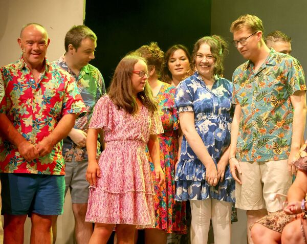 Brothers of Charity production of Mamma Mia at the Theatre Royal. Photo: Joe Evans