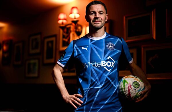 Waterford FC captain Padraig Amond is a player that Jon Daly is happy to have at the club for the 2026 season. 