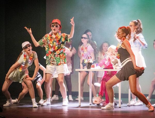 Alex Brophy, at the Theatre Royal, for Soul Dance Arts production of Legally Blonde. Photo: Joe Evans