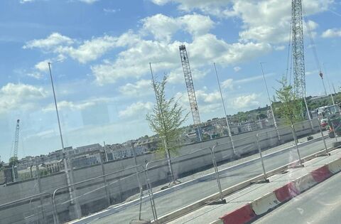 Area engineer John Tennyson confirmed that progress has stalled on the Abbey Road/ Belmont link 