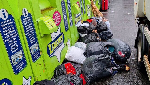 <p>Bags dumped at bring banks have been a huge problem for the council for a while now. </p>