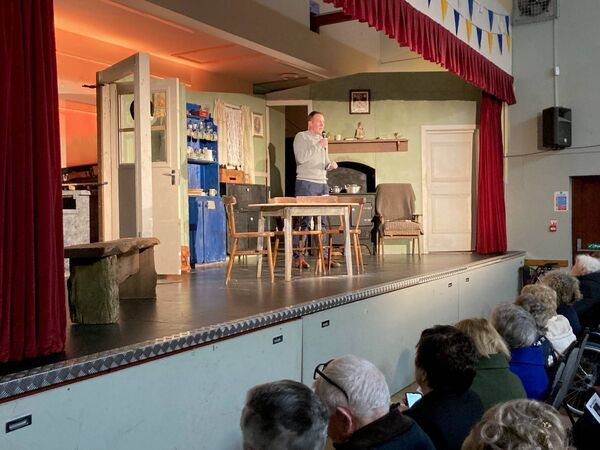 The performance of 'Da' was extremely well attended in Ballymacarbry Community Centre.