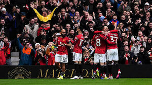 Saturday Sport: Manchester United defeat Spurs, Italy shock Scotland in Six Nations