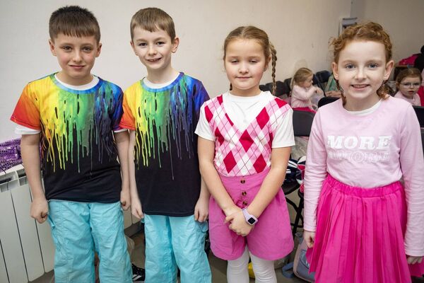 Back stage at Garter Lane for David Hennessy Stage School production of High School Musical. Photo: Joe Evans