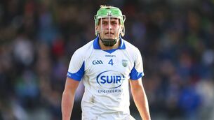 <p>Waterford's Conor Keane celebrates at the end of the game. Photo: INPHO</p>