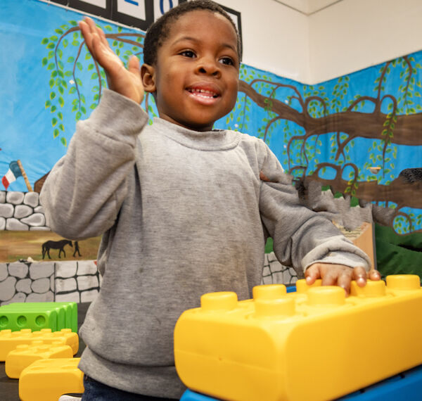  Josh enjoying playing at Glor na Mara's open evening.