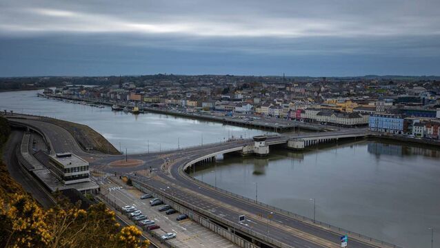 <p>Edmund Rice Bridge in Waterford</p>