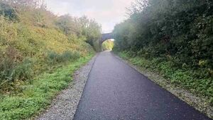 South East Greenway section to be complete by 'end of March'