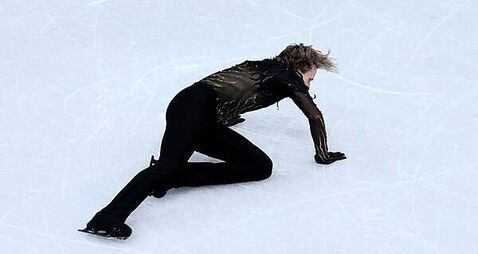 ‘Quad God’ falls to earth as Mikhail Shaidorov wins gold in figure skating drama