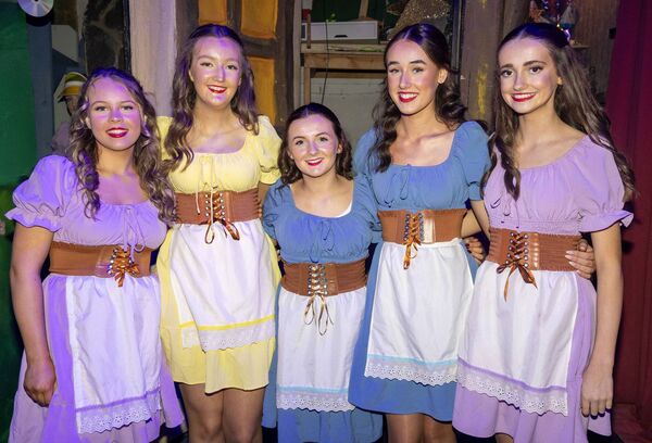 Members of the chorus, at Portlaw Musical Society, production of Rapunzel & The League of Princesses. Photo: Joe Evans Members of the chorus, at Portlaw Musical Society, production of Rapunzel & The League of Princesses. Photo: Joe Evans