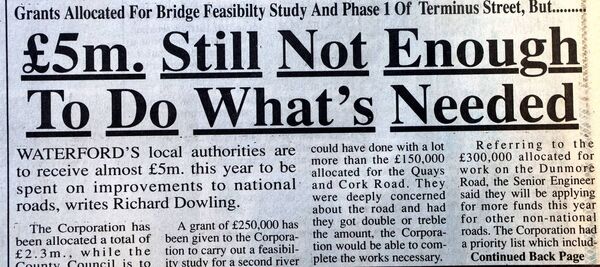 Staff photographer, Joe Evans, is going to look back through the archives of Waterford News &amp; Star to compile galleries of photos from Waterford's past