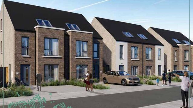 <p>Concept art of the development in Summerfields</p>