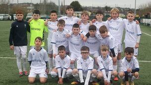 <p>The Waterford League squad that beat Mayo in the SFAI U12 Cup Quarter Final at workLAB Connors Park on Saturday last. Photo: Paul Elliott </p>