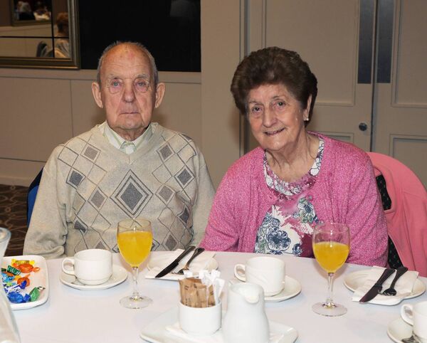 Attending were Mary and Paddy Halligan. Photo: John Power