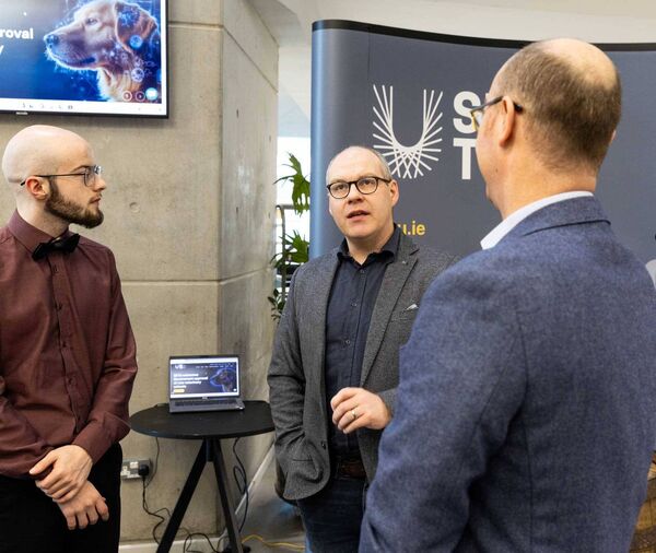 John Griffin, CEO of Walsh Whiskey at SETU. Pic: SETU.ie