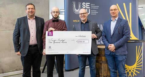 SETU brewing student receives annual Walsh Whiskey bursary