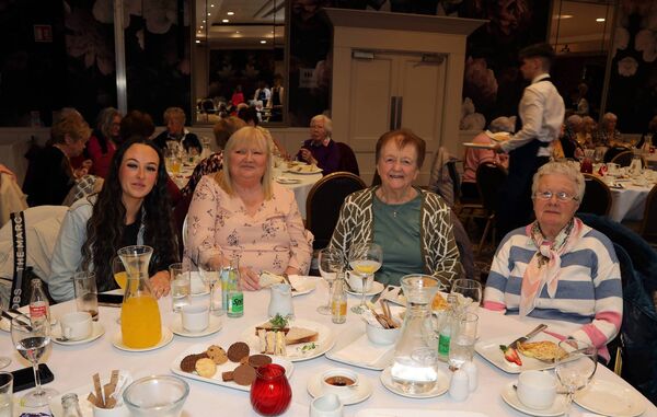 Attending were Ann Murray, Mary O'Donnell, Therese Keyes and Katherine Gillman.