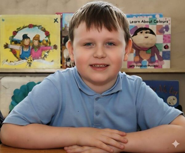 TJ is in junior infants ASD in Glenmore National School.