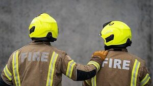 Over 50 firefighters tackle blaze in Co Armagh village