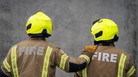 Over 50 firefighters tackle blaze in Co Armagh village