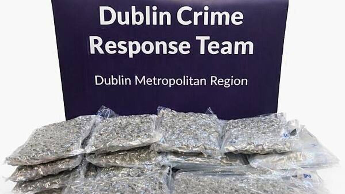 Man (20s) arrested after €500k of cannabis seized in Co Dublin
