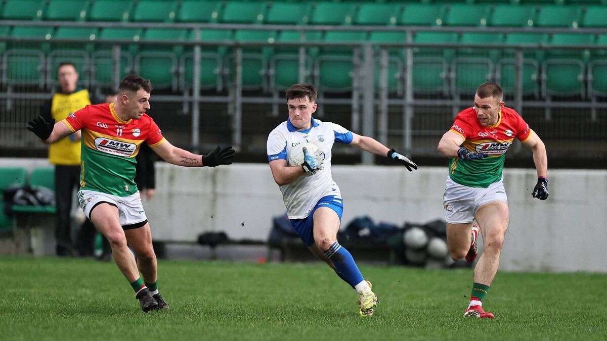 Déise suffer heavy defeat on the road to Carlow