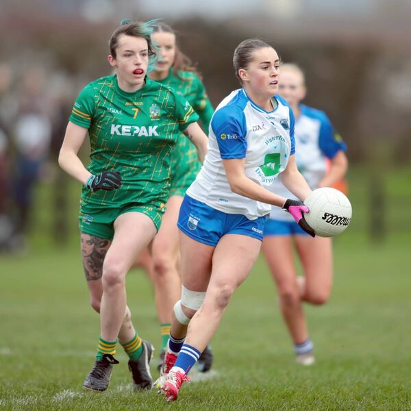 Waterford's Kellyann Hogan in action against Meath.