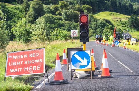 Traffic stop-go in place in County Waterford