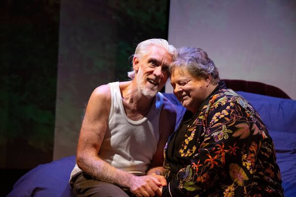 Sean Ahern and Mary Flavin-Colbert. Pic: Keith Currams