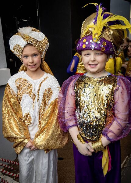 Back stage for Disney Aladdin Jr. Back stage for Disney Aladdin Jr.