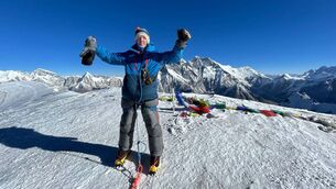 <p>Adam Sweeney is part of the first all-Irish team to attempt Everest's summit in over 30 years</p>