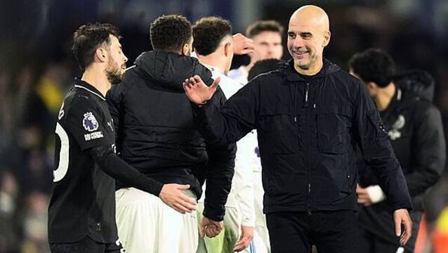 Pep Guardiola hails ‘huge victory’ at Leeds as Man City reel in leaders Arsenal