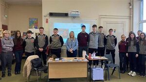 Waterford school visited by cancer support charity volunteer 