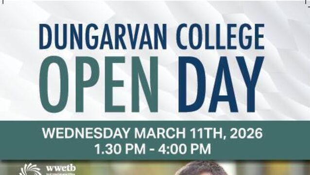 Dungarvan College Open Day 