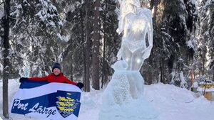 Waterford man named fourth in the world at ice sculpting competition