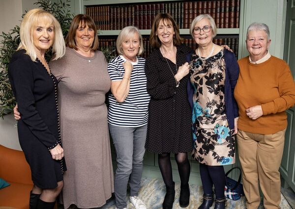 Pat, Deirdre, Carmel, Bridhge, Patricia and Phildelma, at the Marina Hotel for the Presentation Convent Class of 1976 50th Year Anniversary reunion. Photo: Joe Evans Pat, Deirdre, Carmel, Bridhge, Patricia and Phildelma, at the Marina Hotel for the Presentation Convent Class of 1976 50th Year Anniversary reunion. Photo: Joe Evans